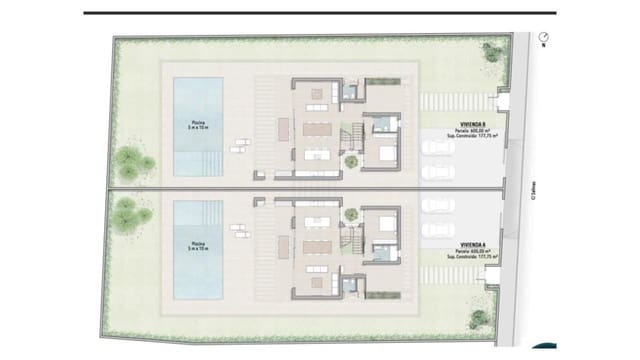 4 sypialnia Willa na sprzedaż w Los Balcones - Los Altos, Torrevieja z basenem - 815 000 € (Ref: 8880142)