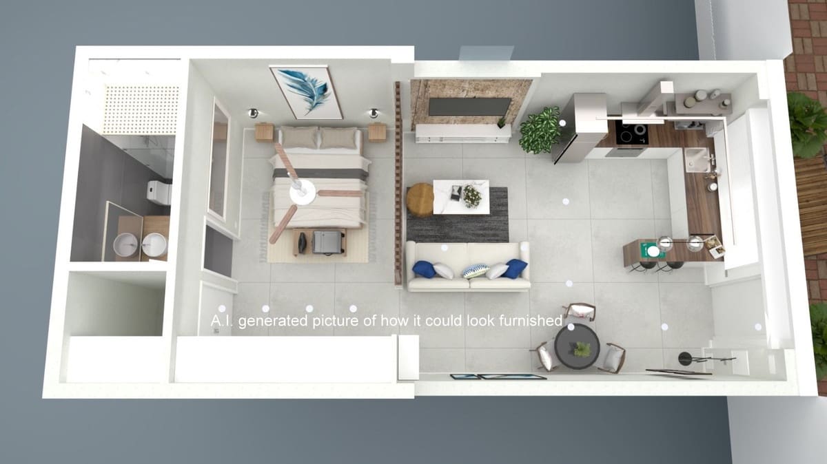 1 soverom Studio til salgs i Mijas Golf med svømmebasseng garasje - € 189 000 (Ref: 10026164)