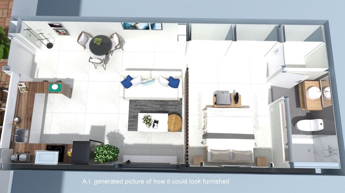 1 soverom Studio til salgs i Mijas Golf med svømmebasseng garasje - € 189 000 (Ref: 10026164)