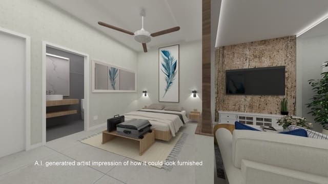 1 soverom Studio til salgs i Mijas Golf, Mijas med svømmebasseng garasje - € 189 000 (Ref: 10026164)