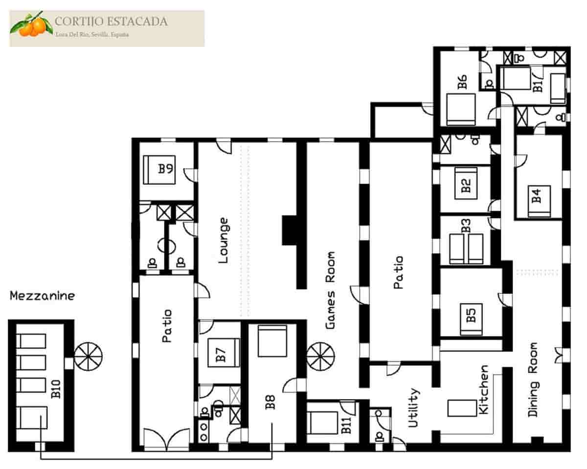 15 soveværelse Hotel til salg i Ecija med swimmingpool garage - € 1.200.000 (Ref: 7065262)