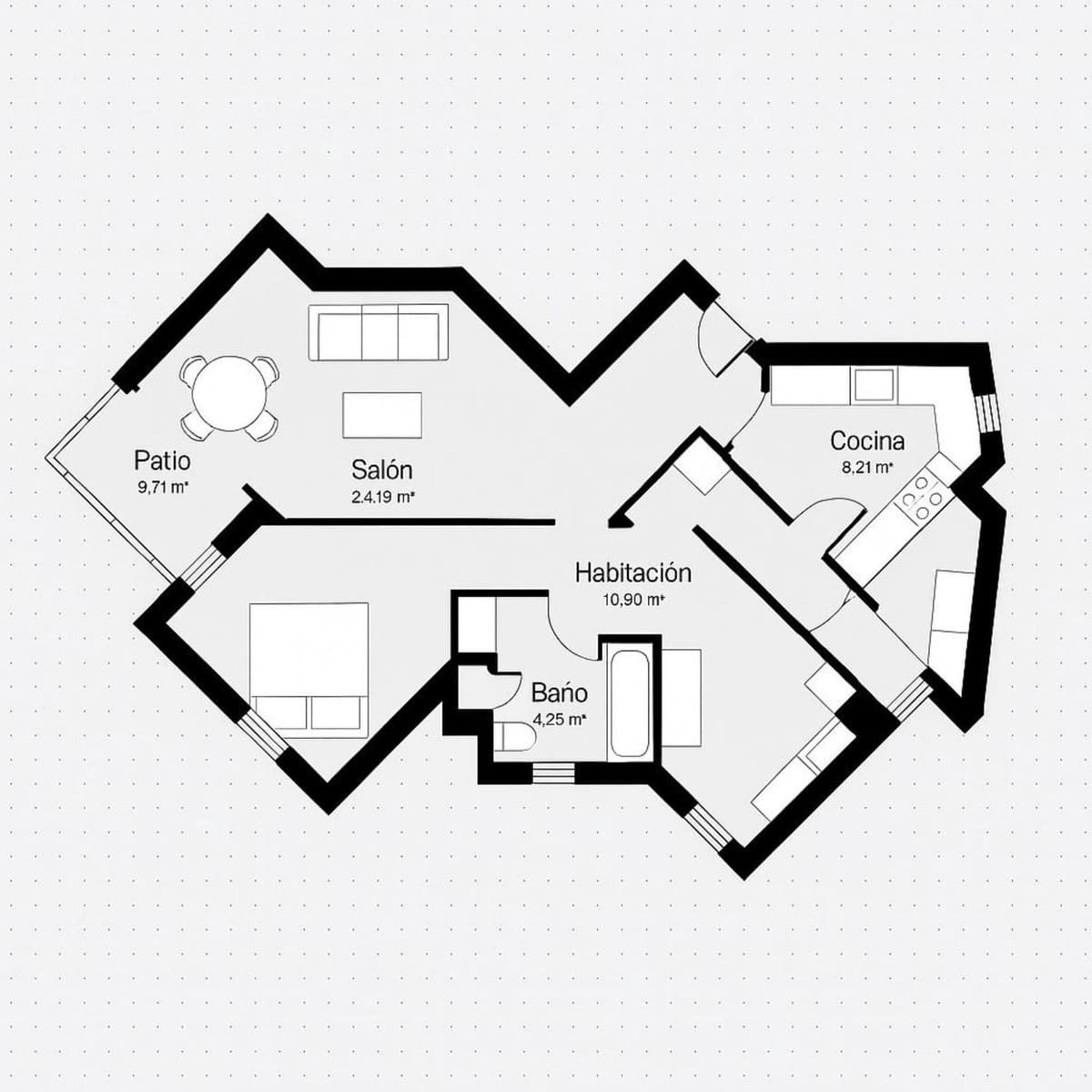 2 chambre Appartement à vendre à Cerro del Aguila - 259 000 € (Ref: 9640945)