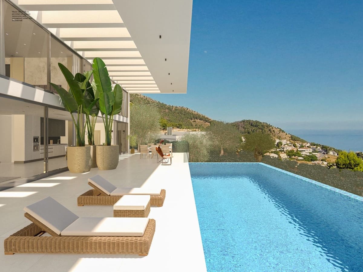 5 soveværelse Villa til salg i Mijas med swimmingpool garage - € 1.599.000 (Ref: 9699969)