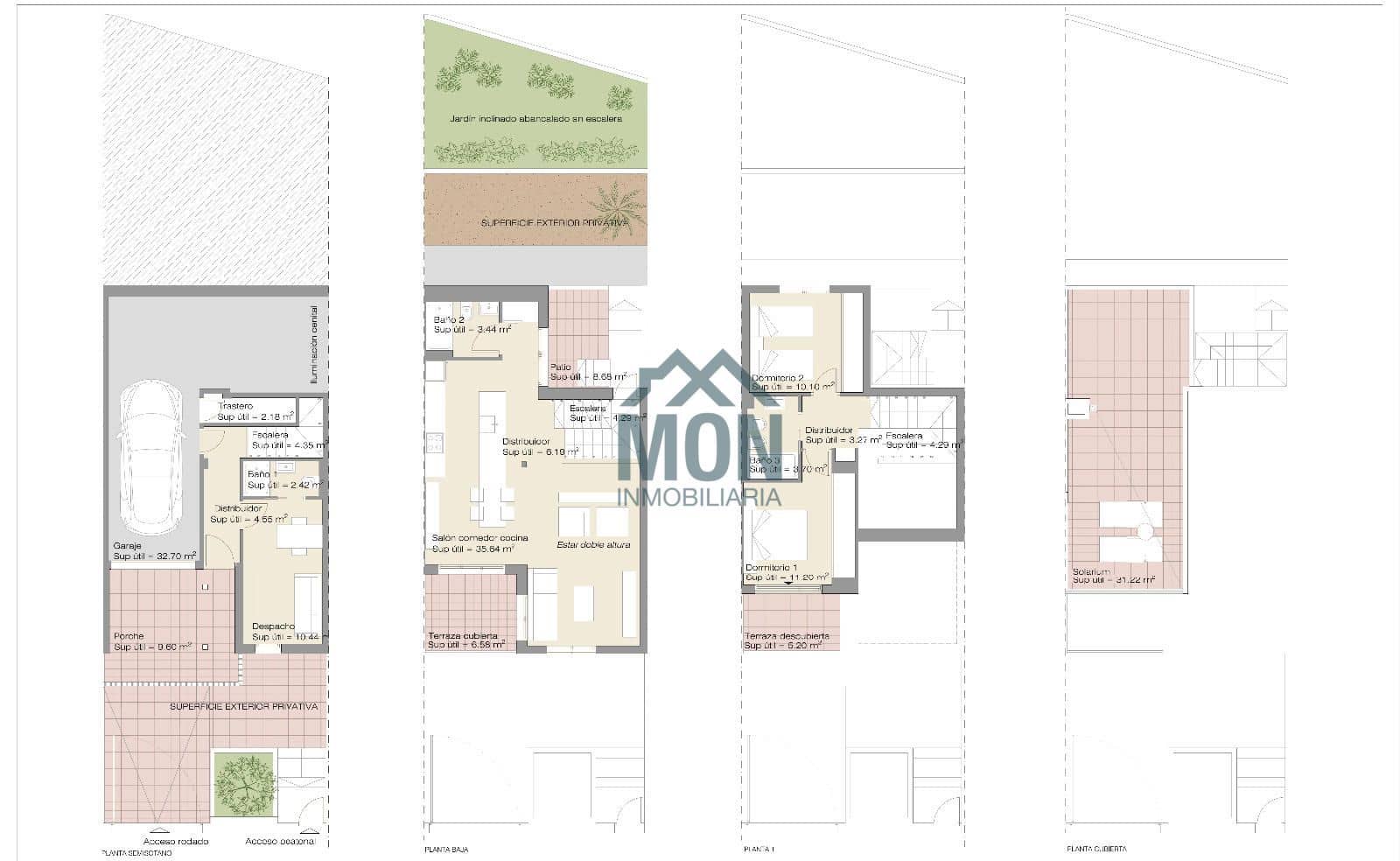 3 soveværelse Byhus til salg i Denia med swimmingpool garage - € 641.000 (Ref: 10078754)