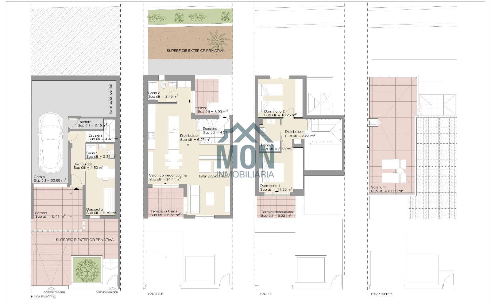 3 soveværelse Byhus til salg i Denia med swimmingpool garage - € 637.000 (Ref: 10078755)