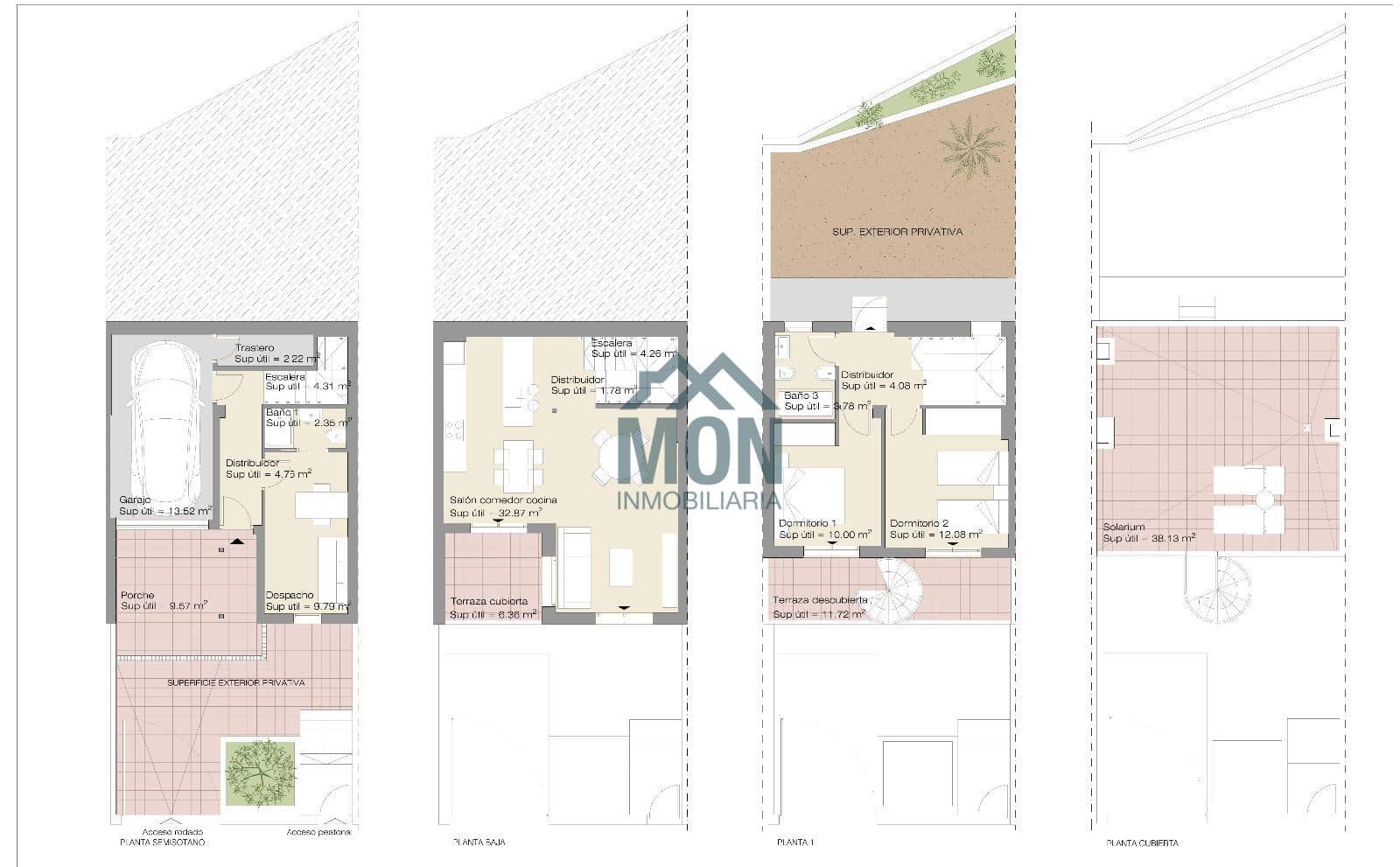 3 soveværelse Byhus til salg i Denia med swimmingpool garage - € 530.000 (Ref: 10078758)