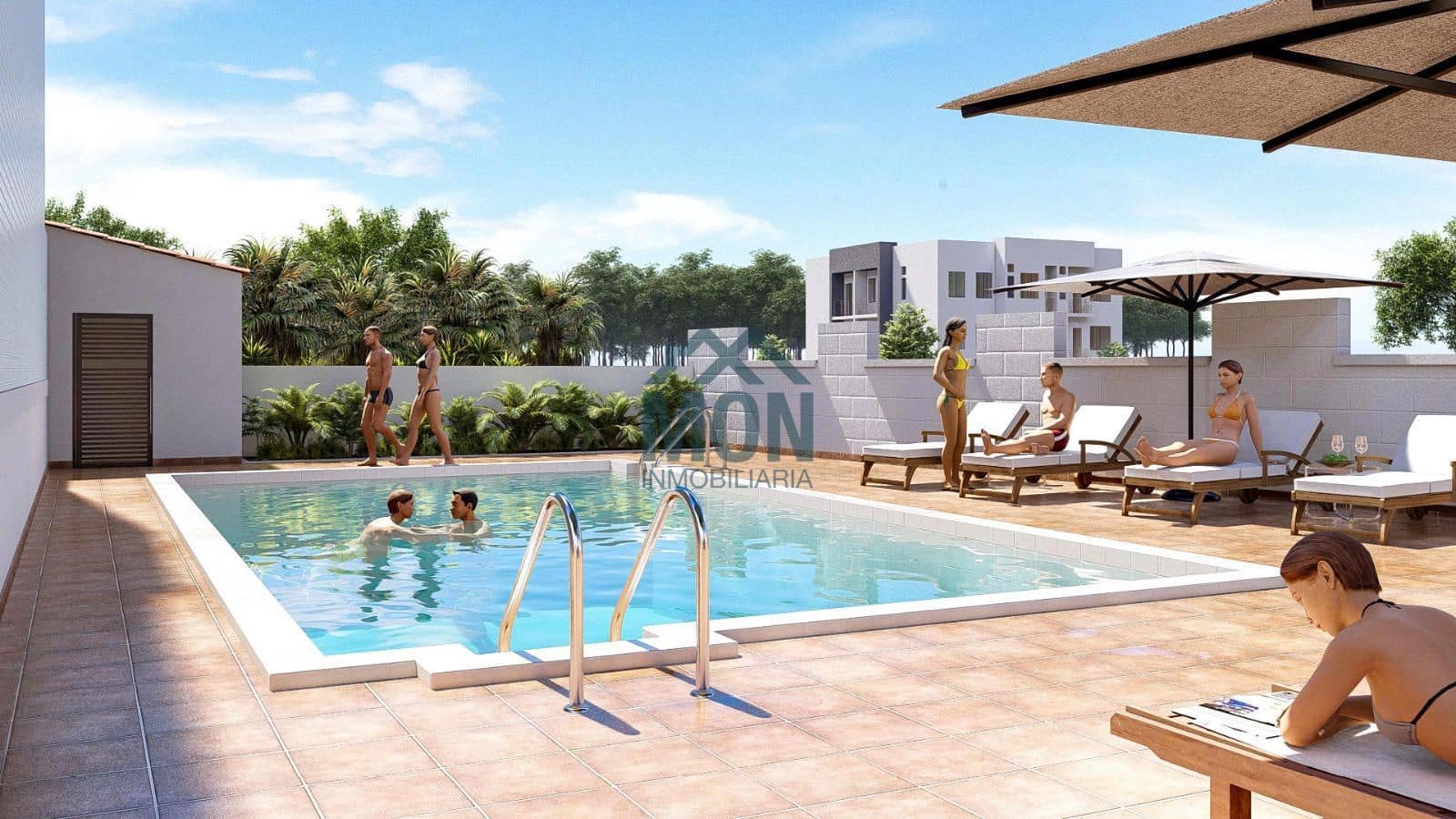 3 sypialnia Dom na sprzedaż w Almassora / Almazora z basenem garażem - 163 000 € (Ref: 10144759)