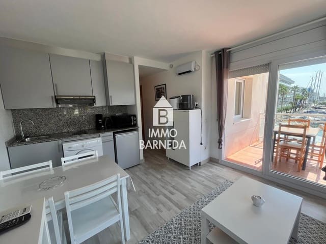Piso de 1 habitación en Santa Margarida, Roses en venta con piscina - 169.000 € (Ref: 10034397)