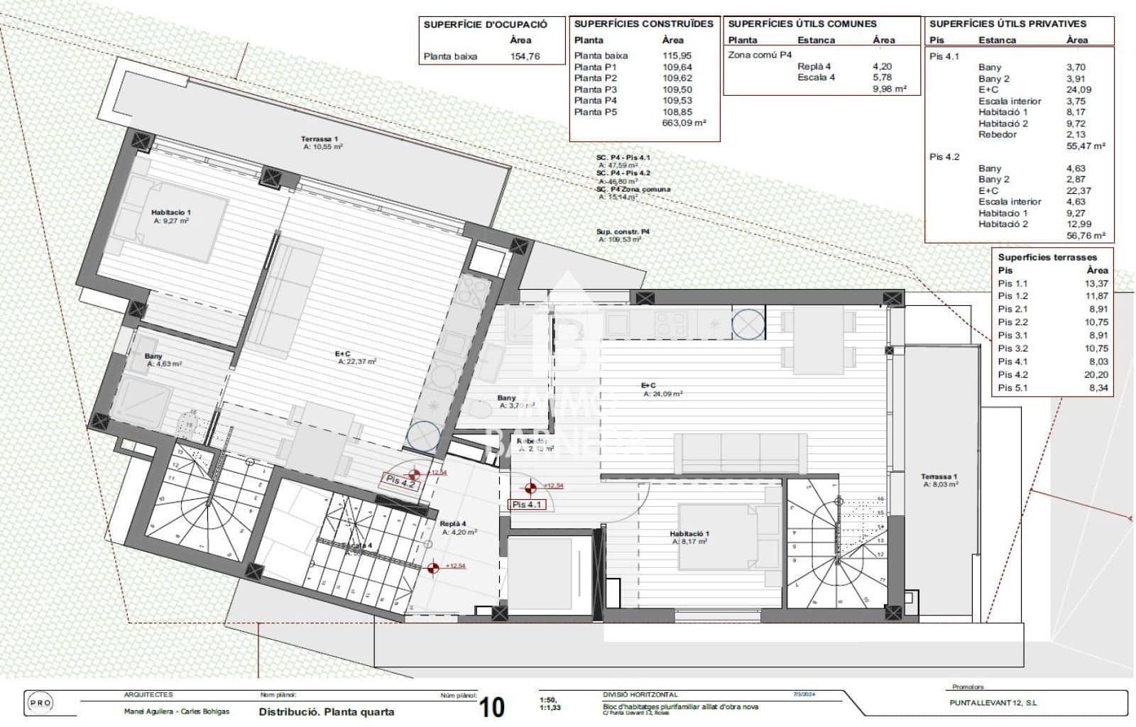 2 sypialnia Mieszkanie na sprzedaż w Santa Margarida z garażem - 345 000 € (Ref: 8835112)