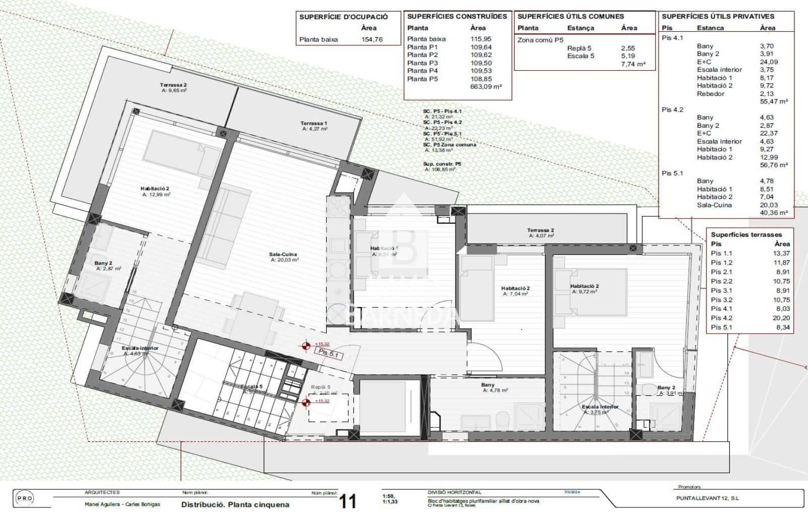 2 Zimmer Wohnung zu verkaufen in Santa Margarida mit Garage - 325.000 € (Ref: 8835114)
