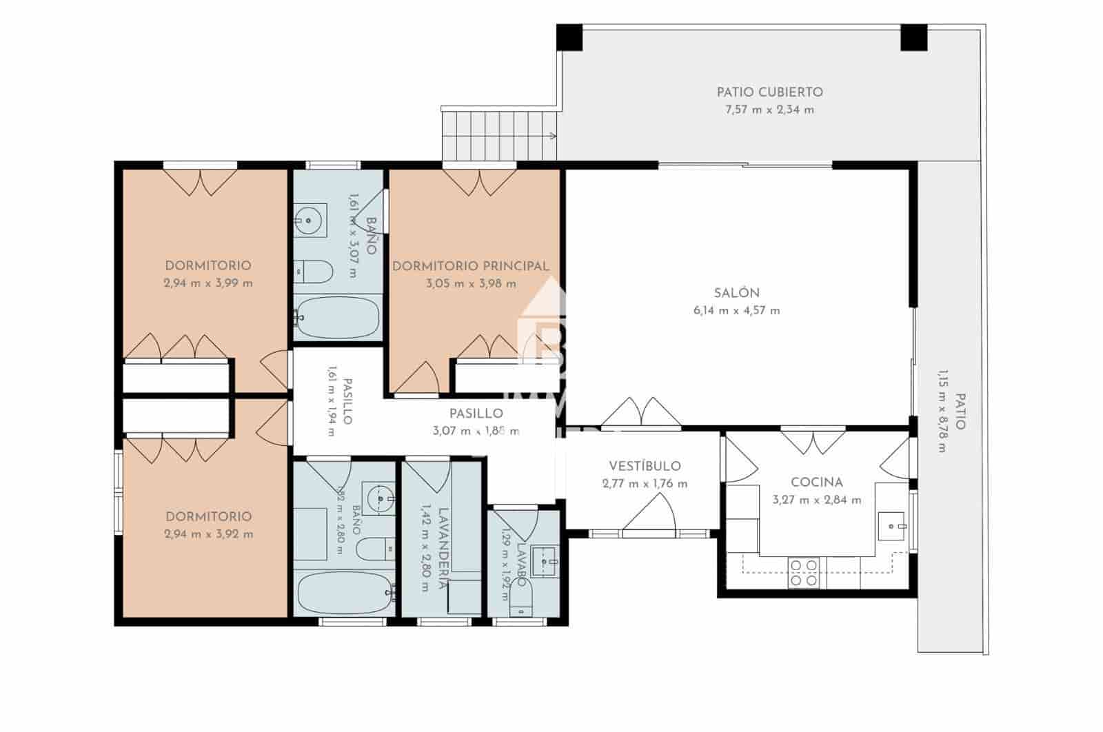 3 bedroom Villa for sale in Palau-saverdera with pool garage - € 565,000 (Ref: 8835367)