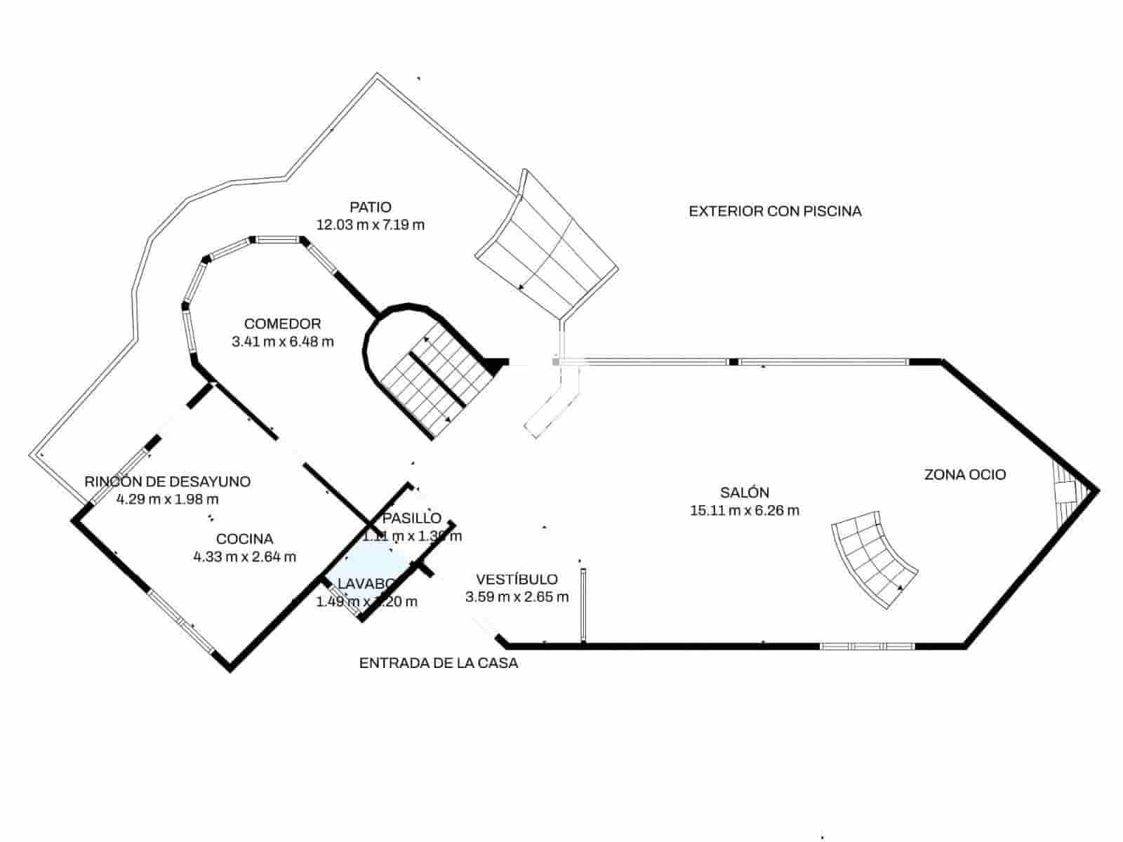 5 bedroom Villa for sale in El Mas Fumats with pool garage - € 1,200,000 (Ref: 9145814)