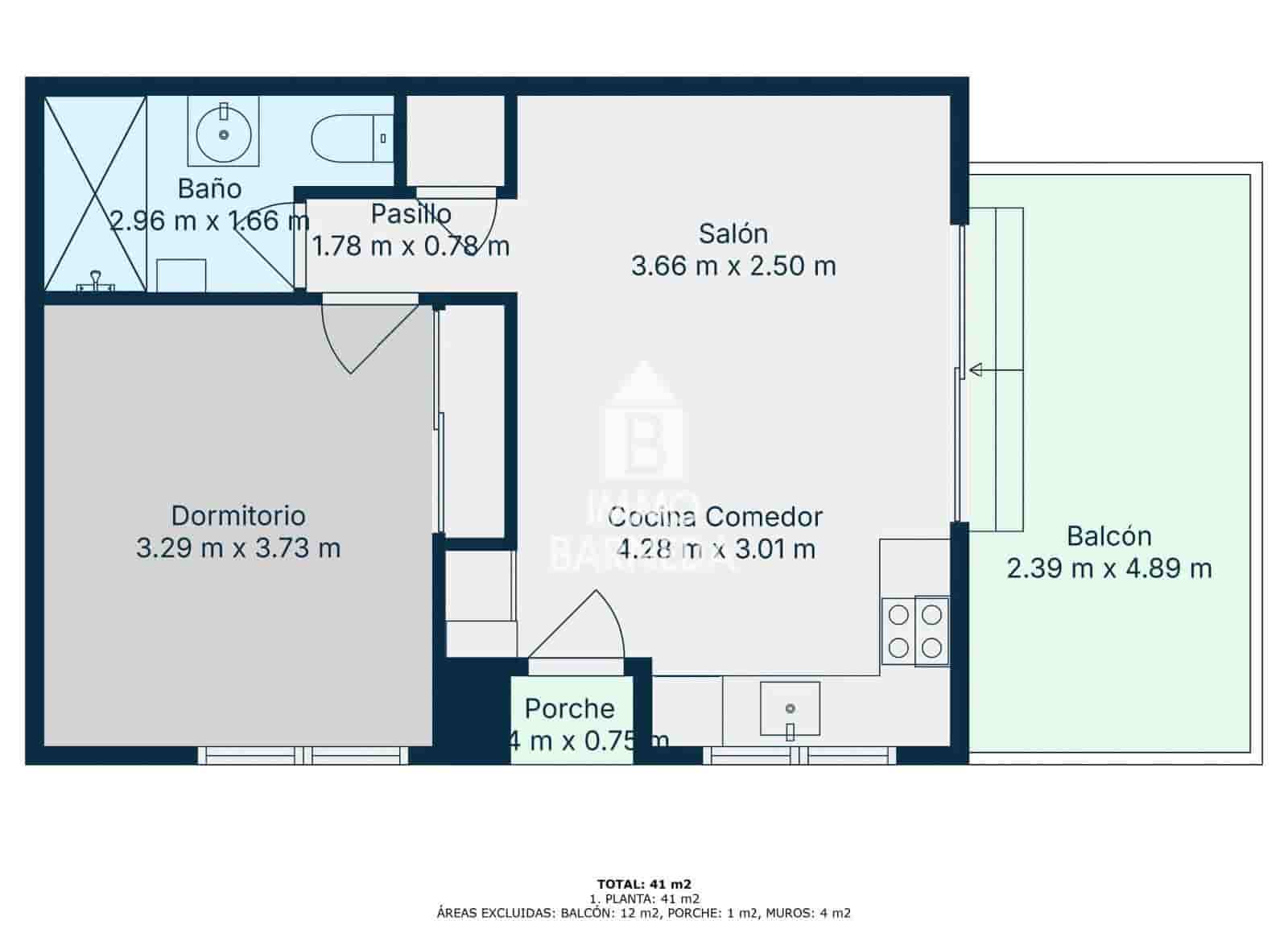 1 soverom Leilighet til salgs i Roses med svømmebasseng garasje - € 185 000 (Ref: 9218962)