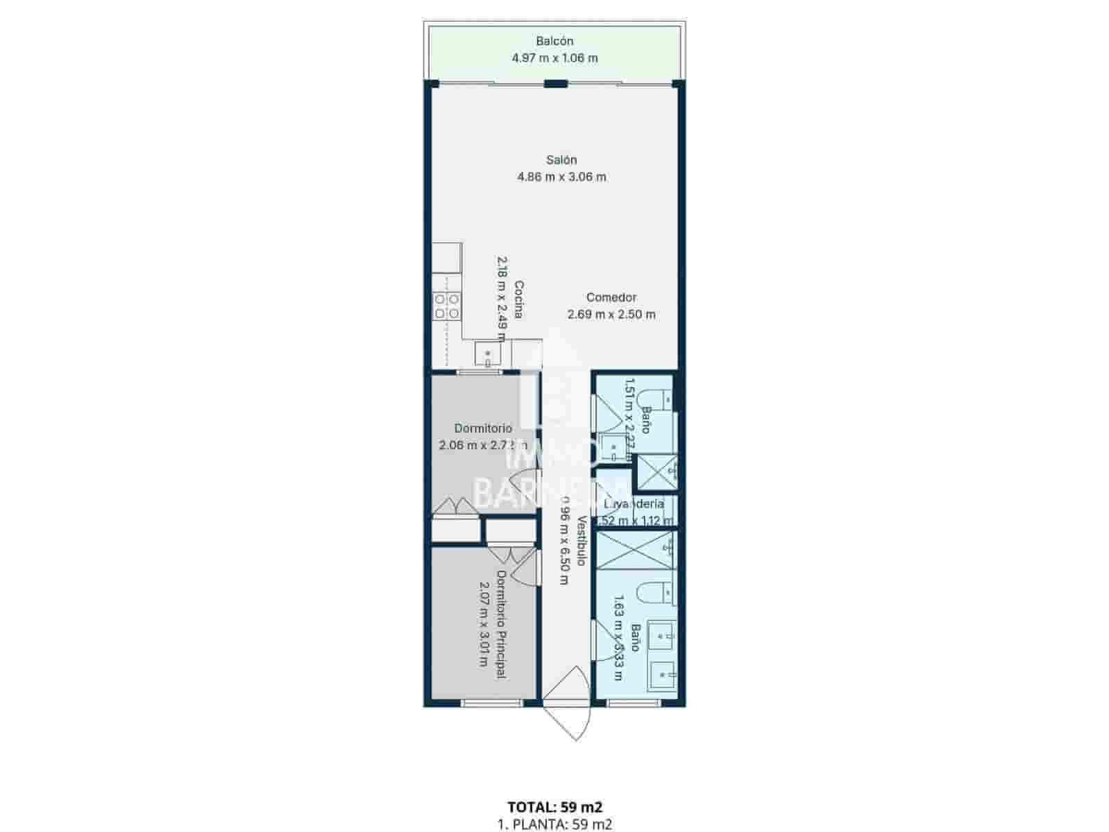 2 bedroom Flat for sale in Roses with garage - € 239,000 (Ref: 9265060)