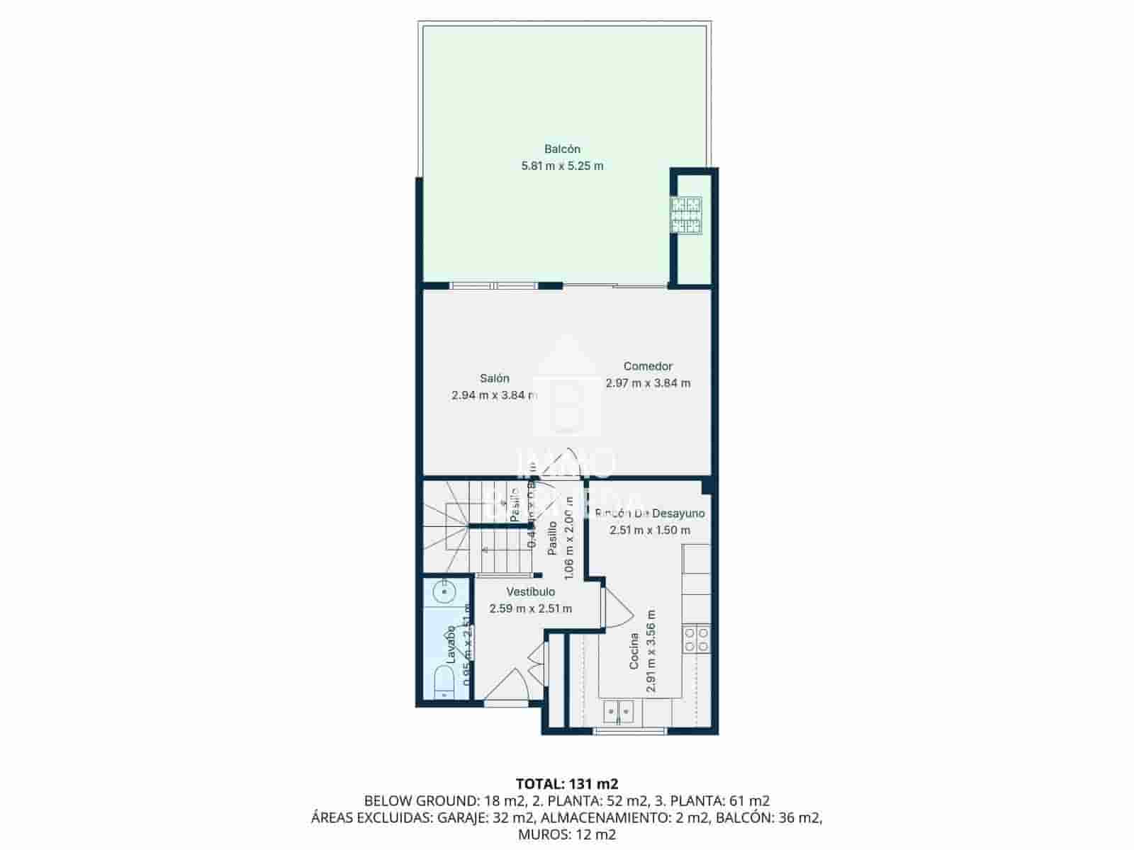 4 bedroom Townhouse for sale in Palau-saverdera with garage - € 370,000 (Ref: 9293996)