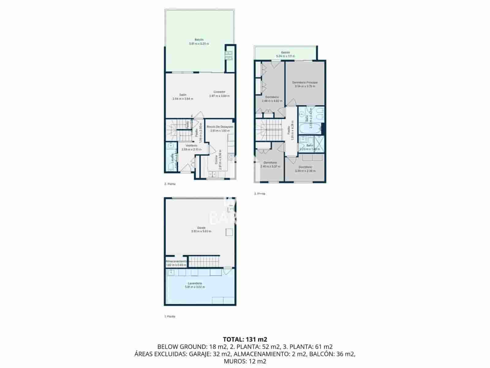 4 bedroom Townhouse for sale in Palau-saverdera with garage - € 370,000 (Ref: 9293996)