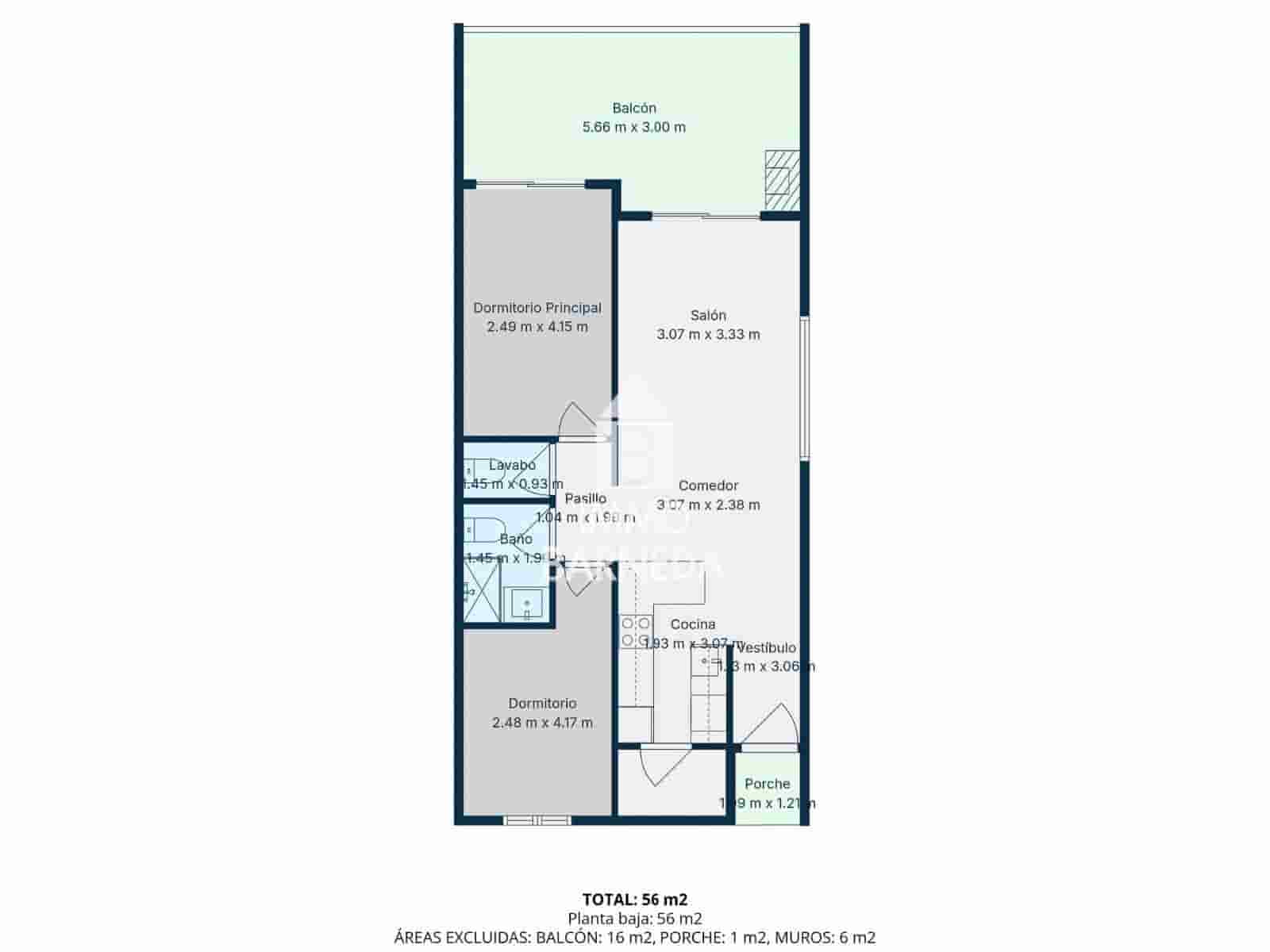 2 slaapkamer Flat te koop in Roses met garage - € 395.000 (Ref: 9447037)