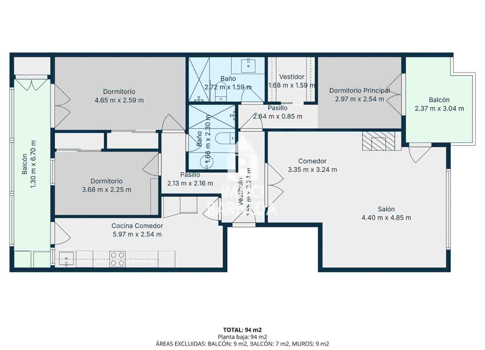 3 bedroom Flat for sale in Roses - € 240,000 (Ref: 9453647)