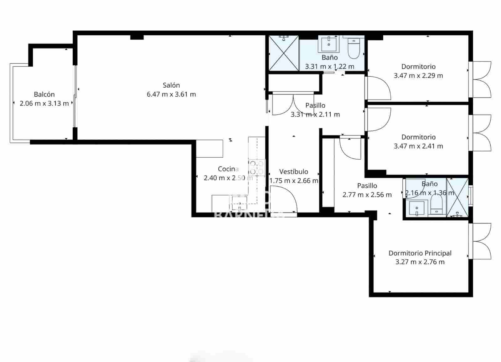 3 Zimmer Wohnung zu verkaufen in Roses mit Pool Garage - 349.500 € (Ref: 9542298)