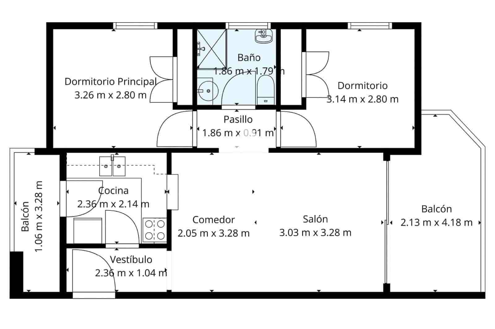 2 soverom Leilighet til salgs i Roses med garasje - € 295 000 (Ref: 9559267)