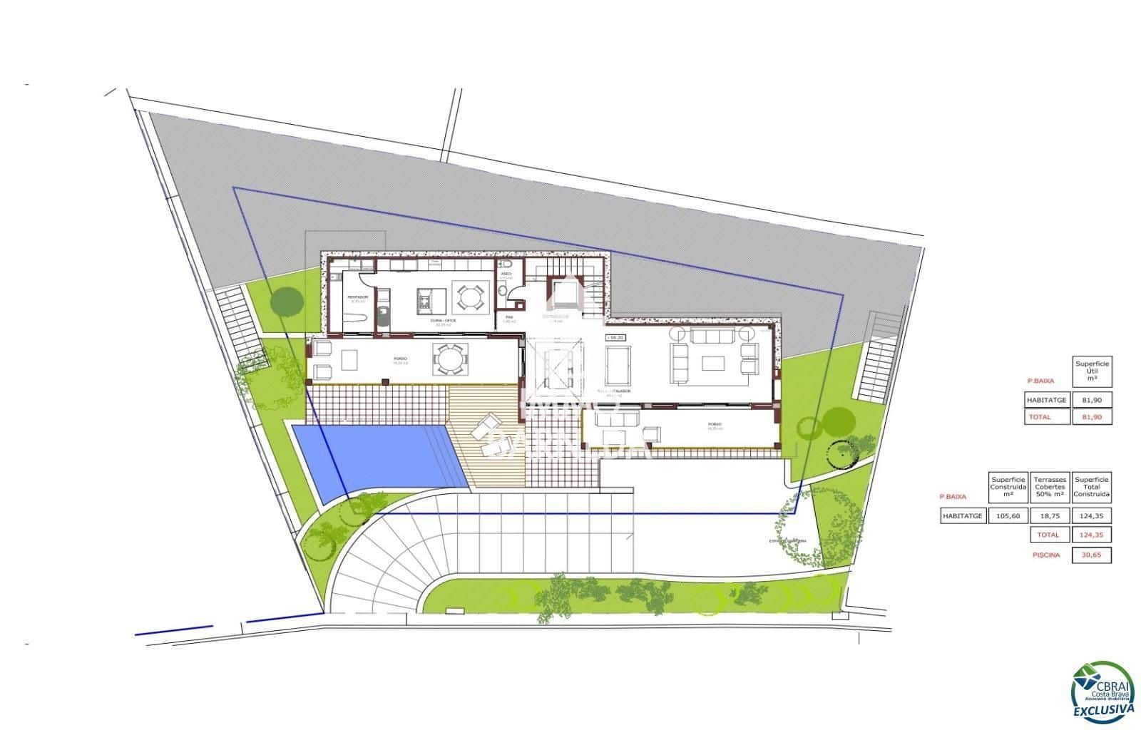 Byggegrund til salg i Roses - € 294.000 (Ref: 9655661)