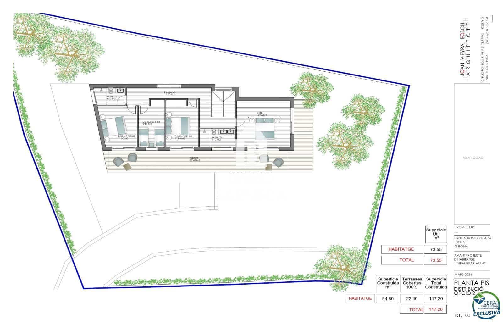 Byggegrund til salg i Roses - € 274.000 (Ref: 9655661)