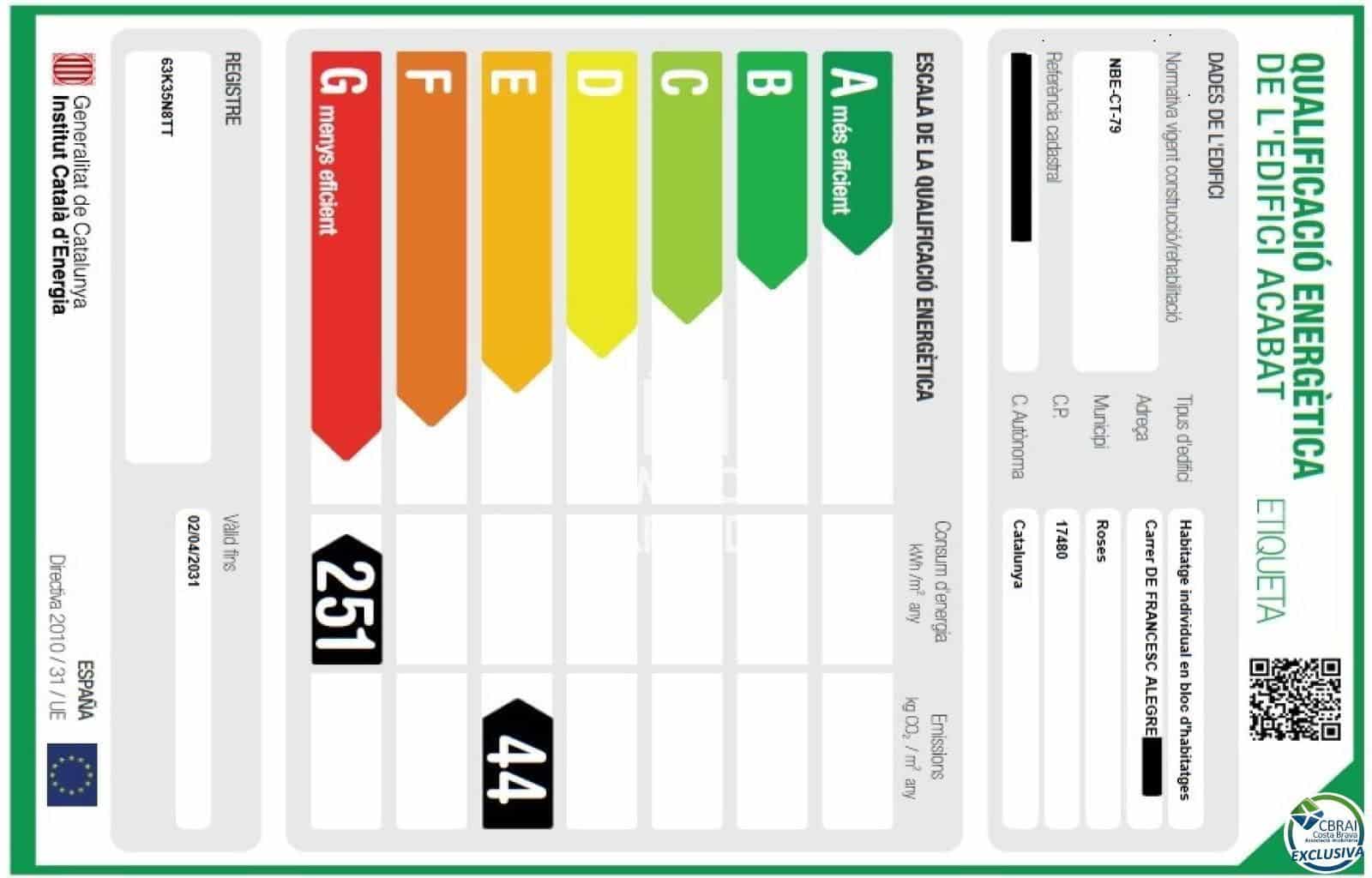 2 bedroom Flat for sale in Roses - € 235,000 (Ref: 9773429)
