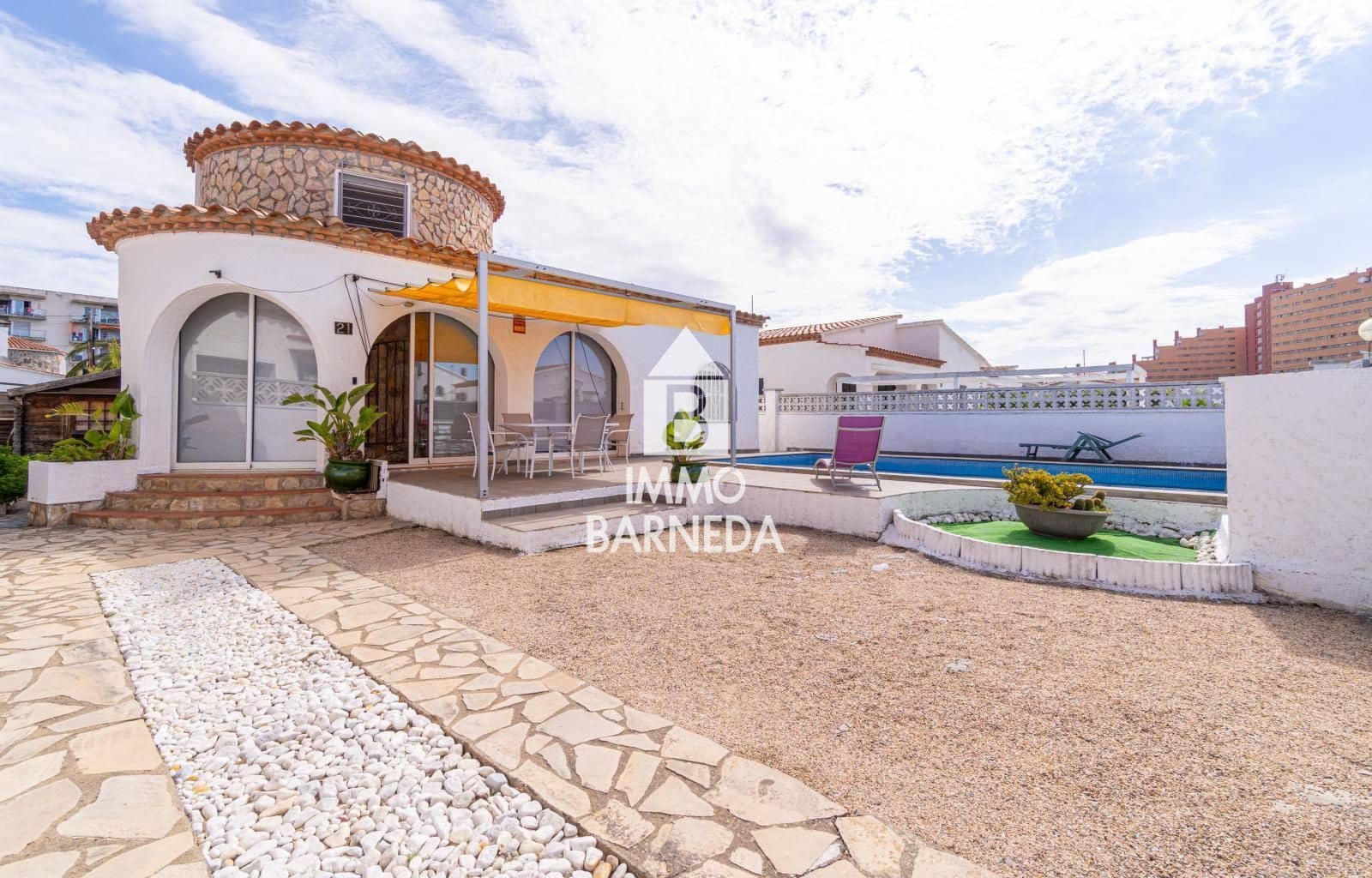 2 sypialnia Willa na sprzedaż w Santa Margarida z basenem garażem - 349 000 € (Ref: 9795068)