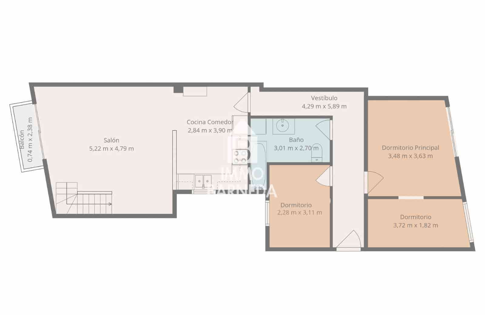 2 sypialnia Mieszkanie na sprzedaż w Roses - 239 000 € (Ref: 9819213)