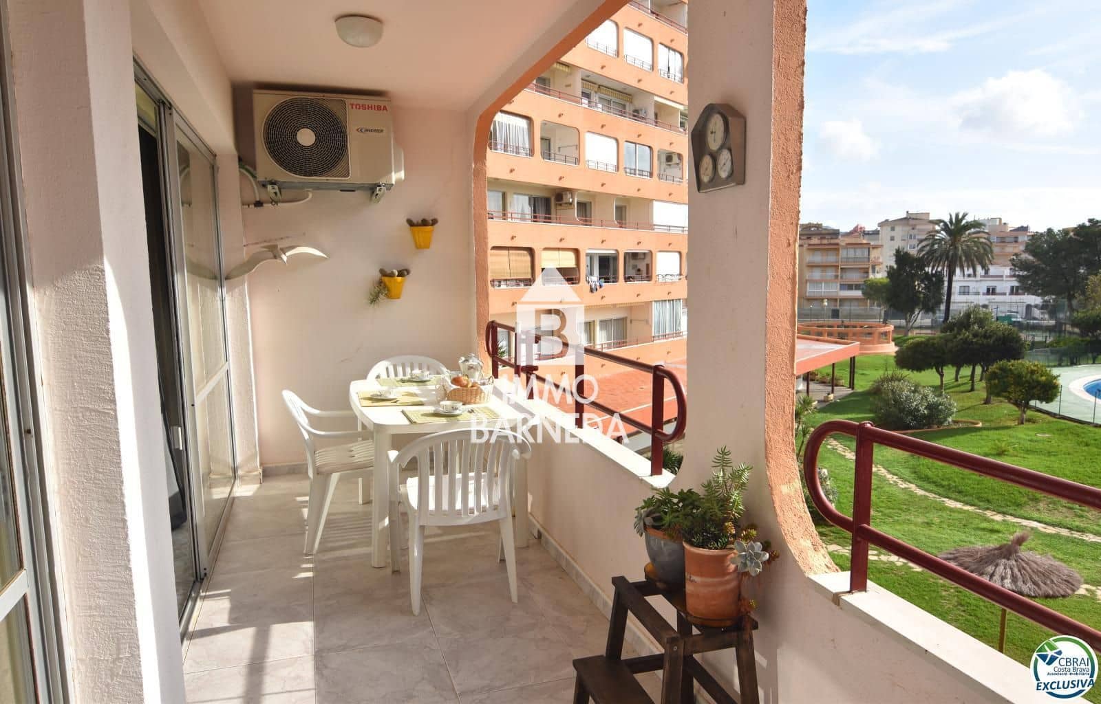 1 quarto Apartamento para venda em Santa Margarida com piscina garagem - 175 000 € (Ref: 9841419)