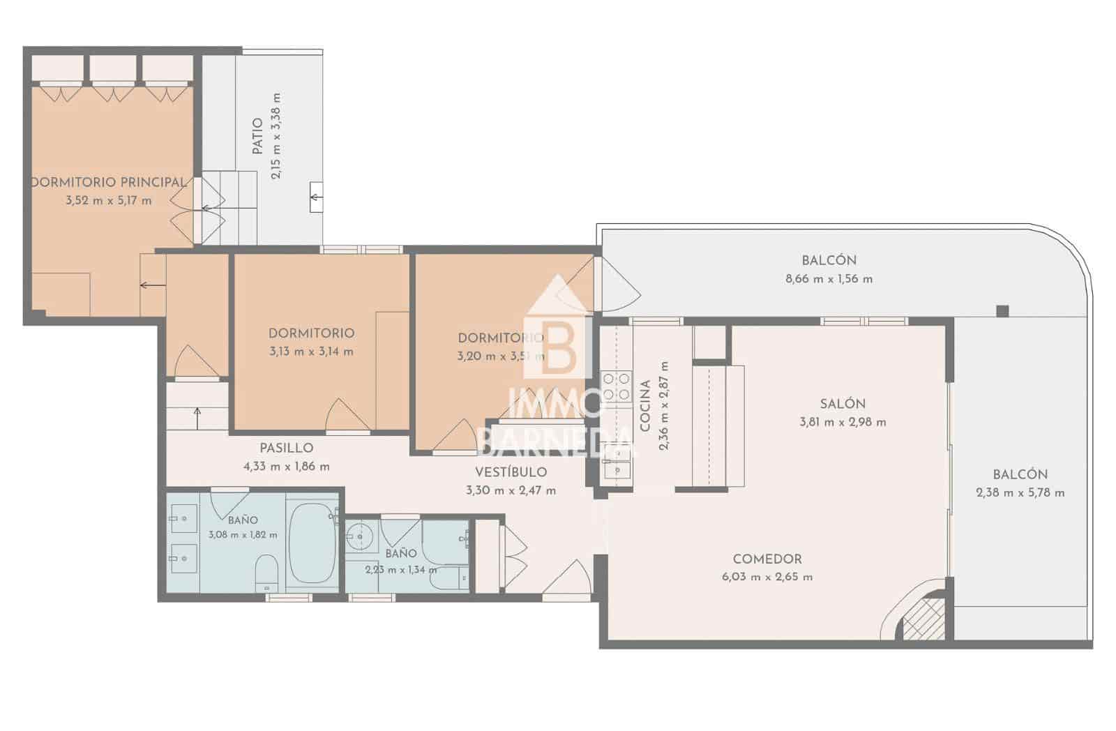 3 bedroom Flat for sale in Roses with pool garage - € 385,000 (Ref: 9929770)