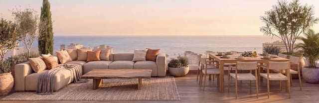 2 sovrum Takvåning till salu i Torrequebrada, Benalmádena med pool garage - 549 000 € (Ref: 10073090)