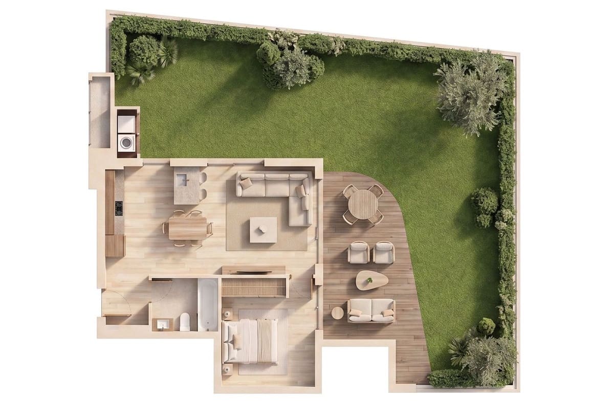 2 slaapkamer Penthouse te koop in Torrequebrada met zwembad garage - € 549.000 (Ref: 10073090)
