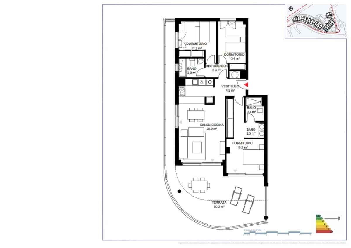 3 quarto Apartamento para venda em Fuengirola com piscina garagem - 995 000 € (Ref: 9131521)