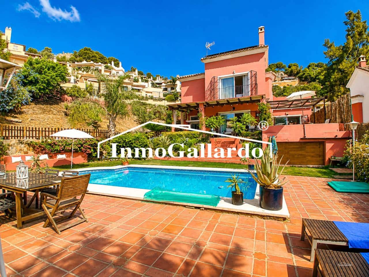 4 sypialnia Willa na sprzedaż w Miasto Malaga z basenem garażem - 1 520 000 € (Ref: 10014950)
