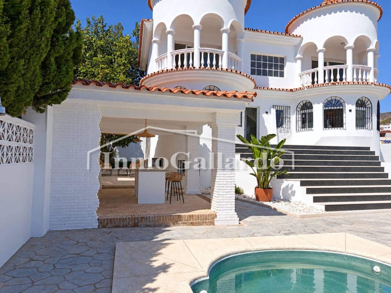 5 soveværelse Villa til salg i Benalmadena med swimmingpool garage - € 950.000 (Ref: 10088536)