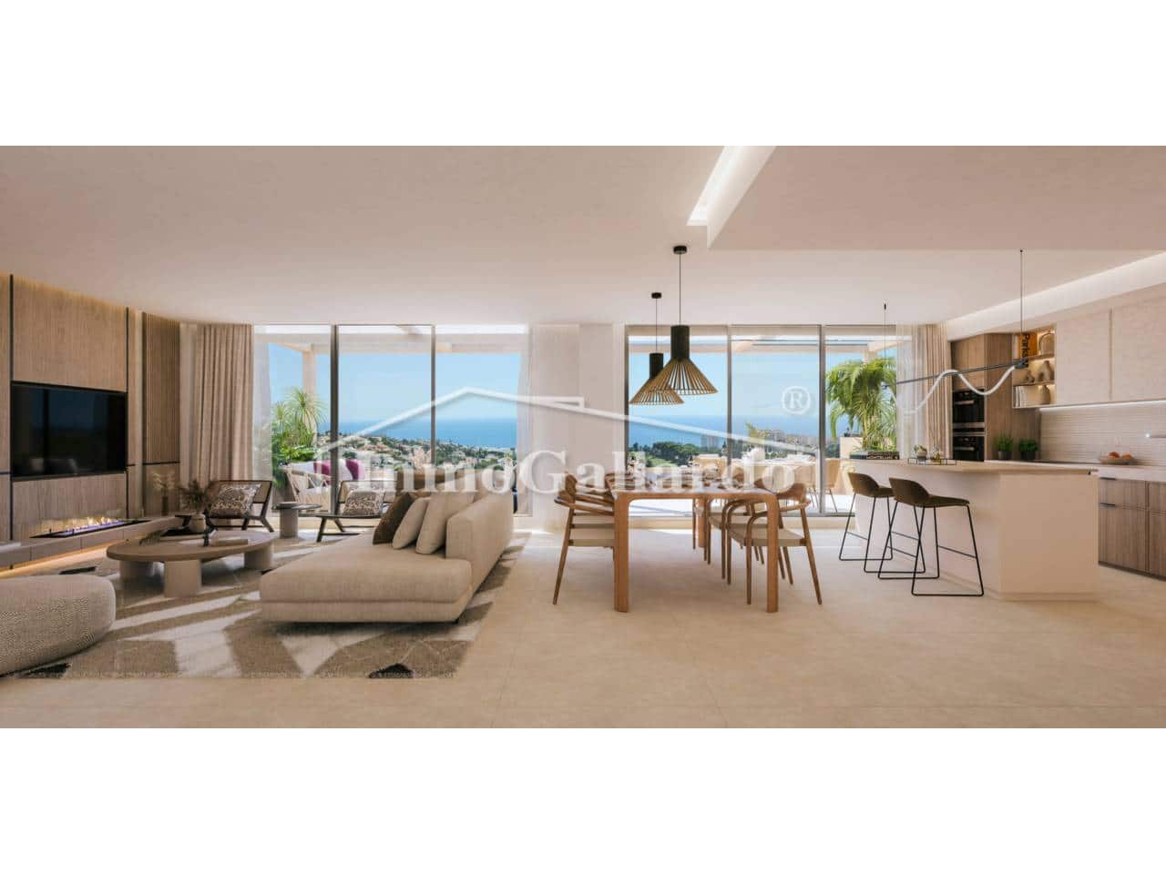 2 soveværelse Lejlighed til salg i Benalmadena med swimmingpool garage - € 430.000 (Ref: 10088537)