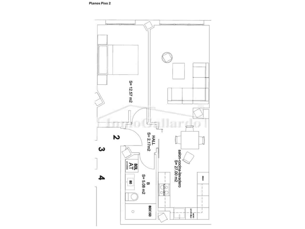 1 soverom Leilighet til salgs i Malaga by - € 235 000 (Ref: 10165942)