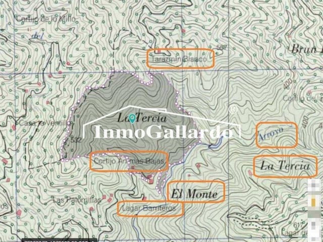 Ubebygd land til salgs i Pinares de San Antón, Málaga by - € 120 000 (Ref: 7325443)