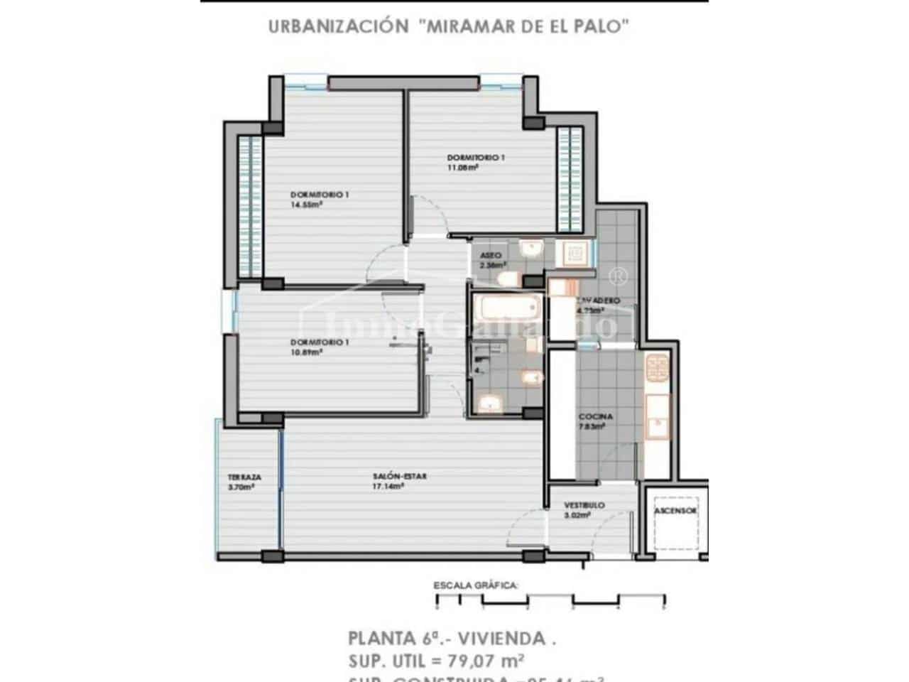 3 soverom Leilighet til salgs i Malaga by - € 509 000 (Ref: 9232065)