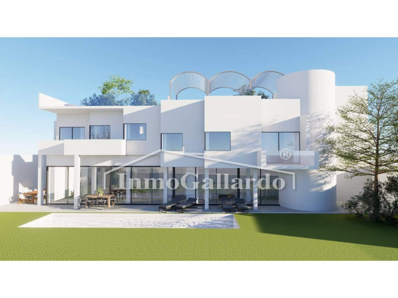 4 soverom Villa til salgs i Malaga by med svømmebasseng garasje - € 890 000 (Ref: 9239479)