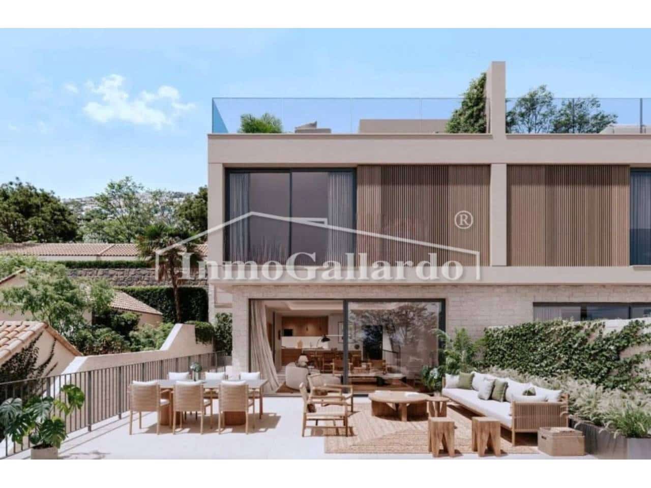 Pareado de 3 habitaciones en Málaga ciudad en venta con piscina - 2.200.000 € (Ref: 9501776)