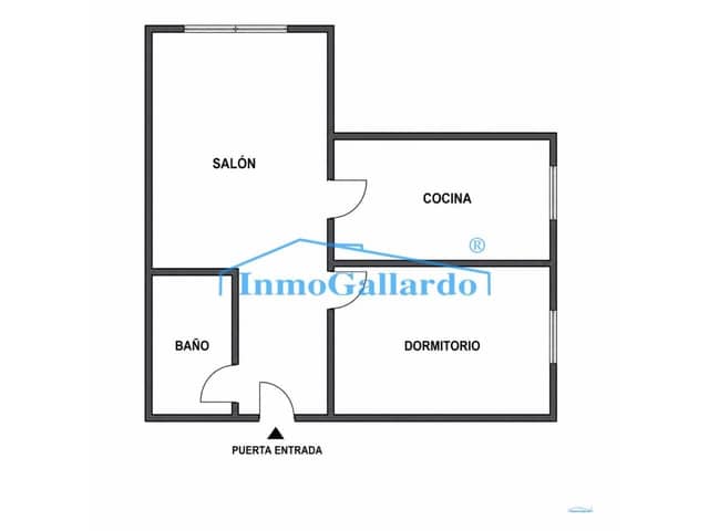1 soverom Leilighet til salgs i Málaga by - € 195 000 (Ref: 9803993)