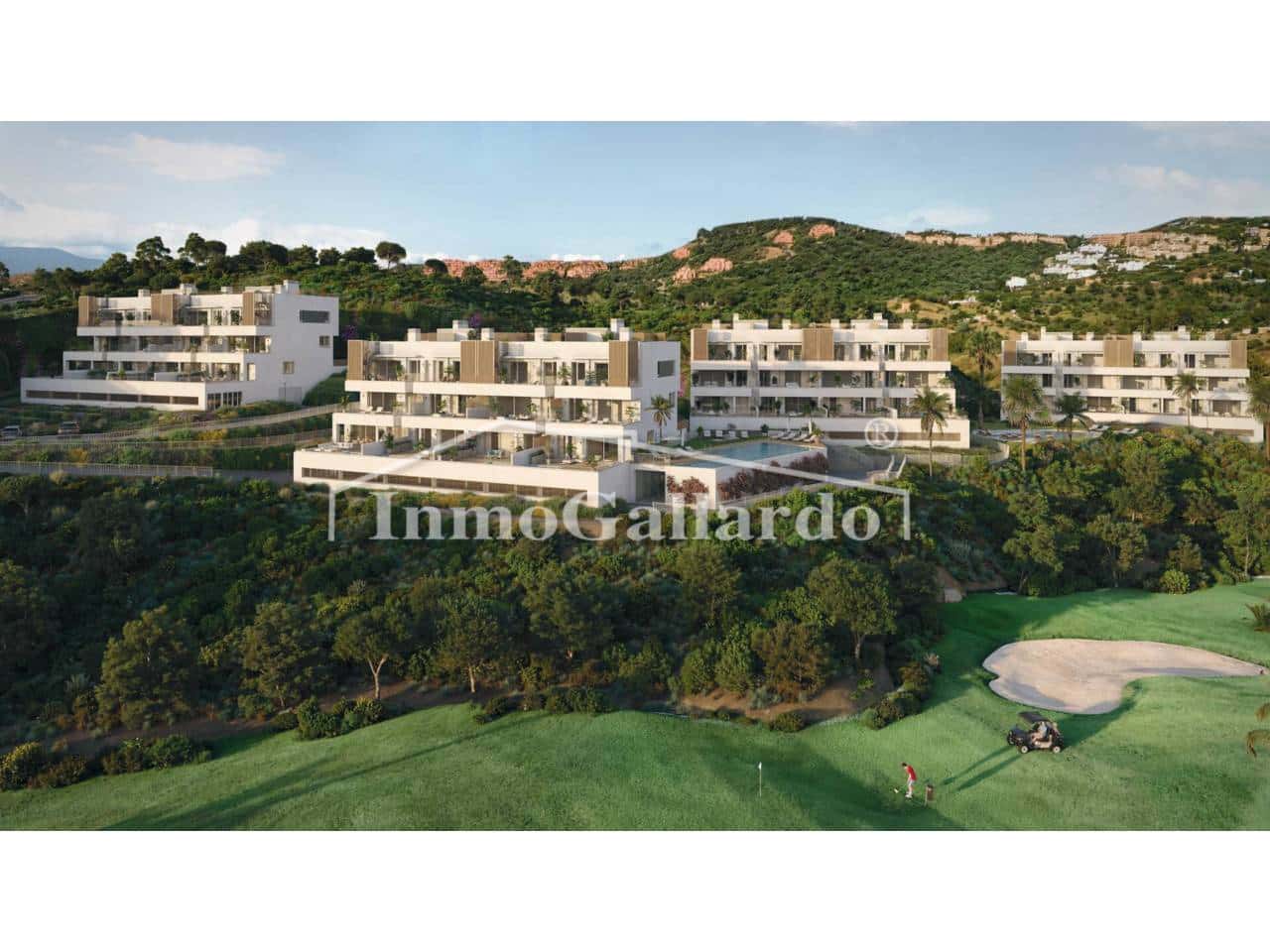 2 Zimmer Wohnung zu verkaufen in Mijas mit Pool Garage - 593.900 € (Ref: 9859022)