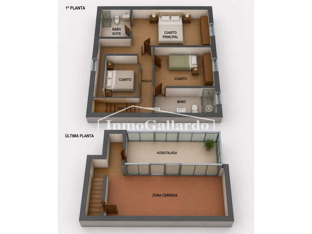 3 bedroom Terraced Villa for sale in Rincon de la Victoria with garage - € 472,000 (Ref: 9909931)