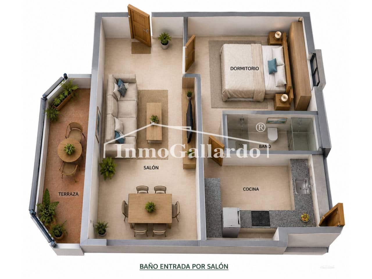 Piso de 1 habitación en Vélez-Málaga en venta con piscina - 249.000 € (Ref: 9919239)