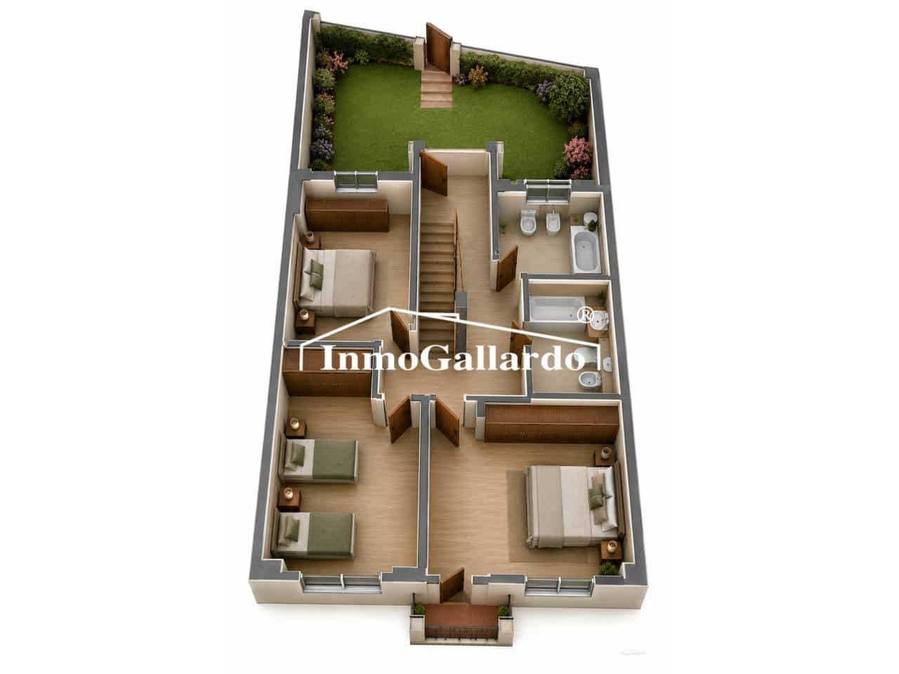 5 soveværelse Rækkehus til salg i Malaga by med swimmingpool garage - € 833.900 (Ref: 9941660)