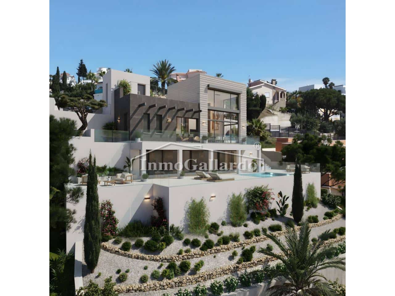 4 bedroom Villa for sale in Anoreta with pool garage - € 1,200,000 (Ref: 9984274)