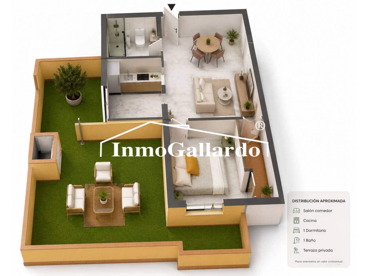 1 slaapkamer Penthouse te koop in Rincon de la Victoria met zwembad garage - € 355.000 (Ref: 9990081)