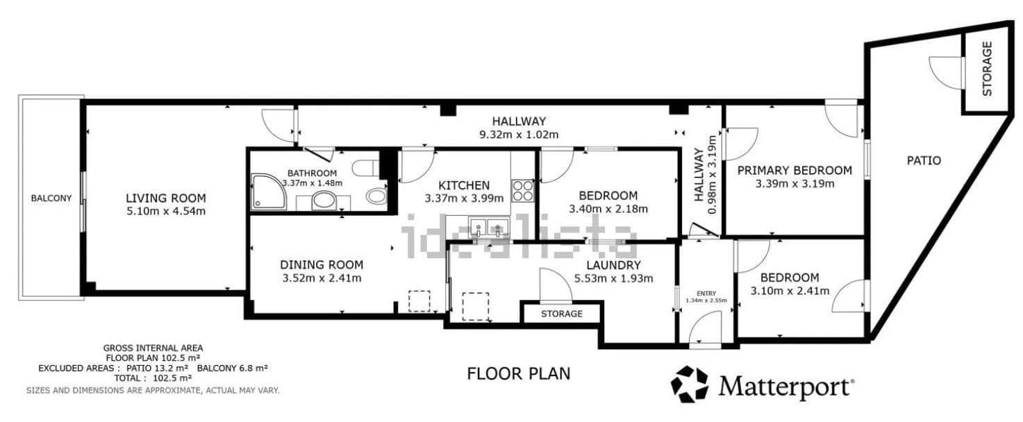 3 Zimmer Wohnung zu verkaufen in Alaquas - 170.000 € (Ref: 9721654)